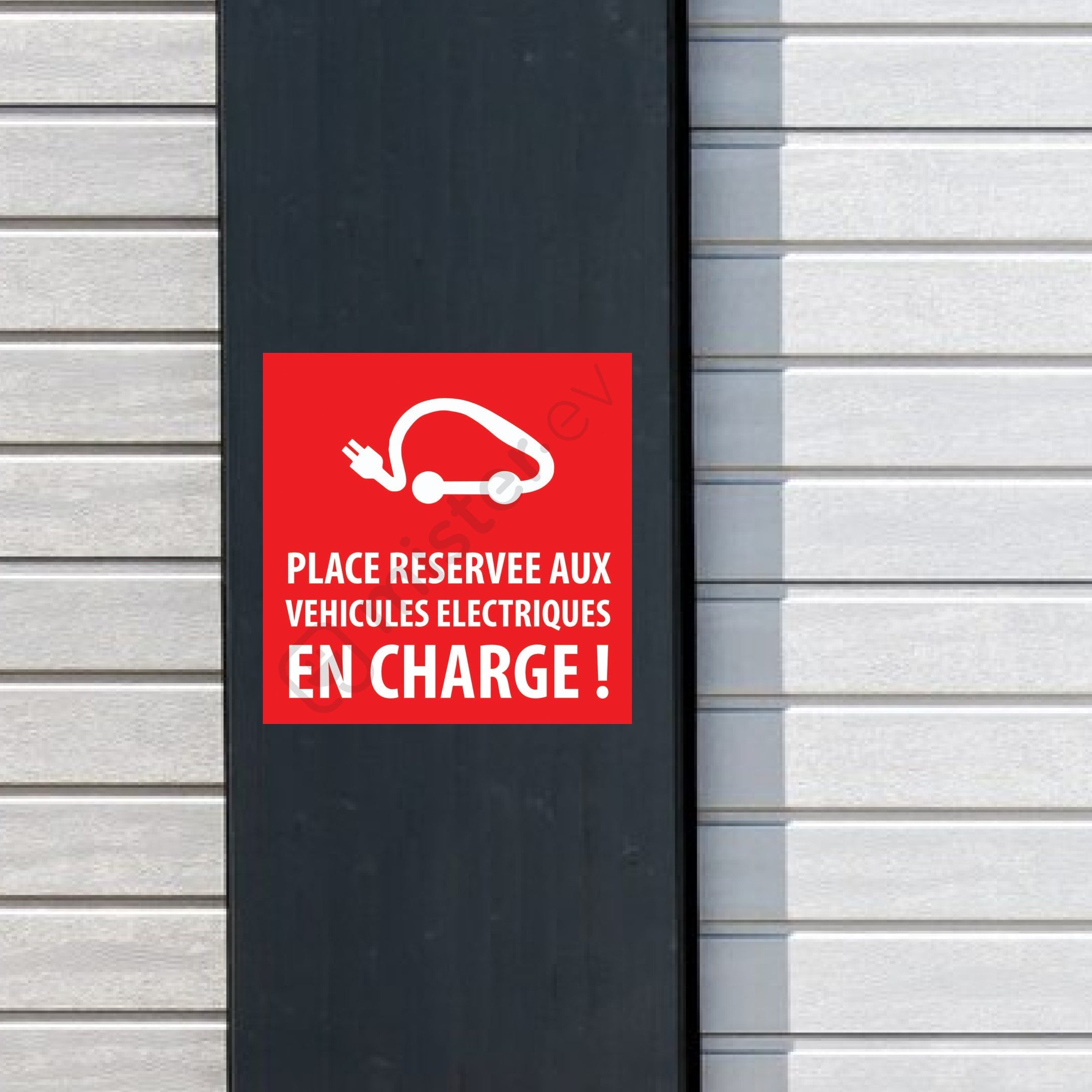 sticker voiture électrique